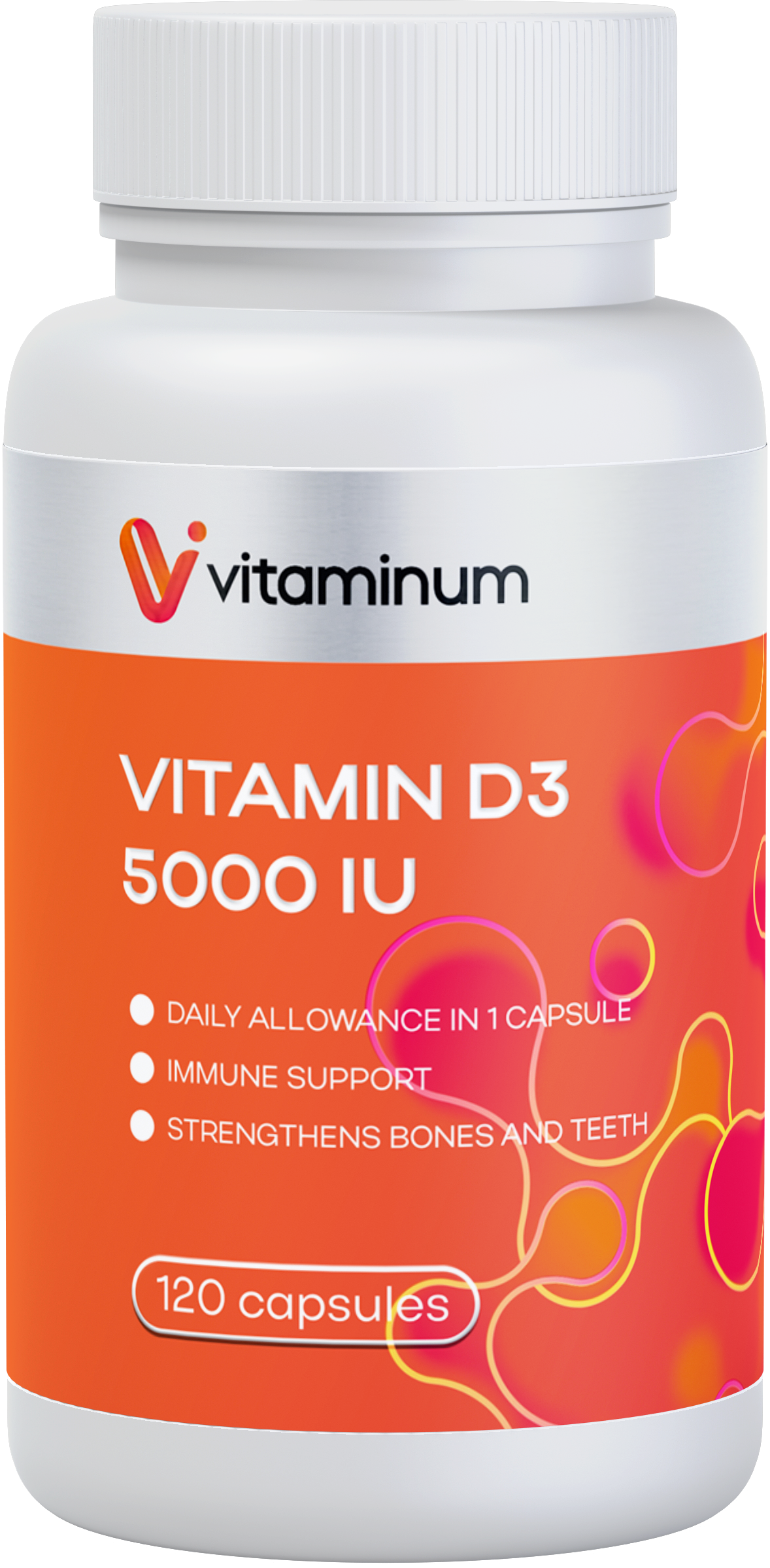  Vitaminum ВИТАМИН Д3 (5000 МЕ) 120 капсул 260 мг  в Саратове